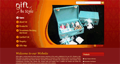 Desktop Screenshot of giftinstylecapt.com
